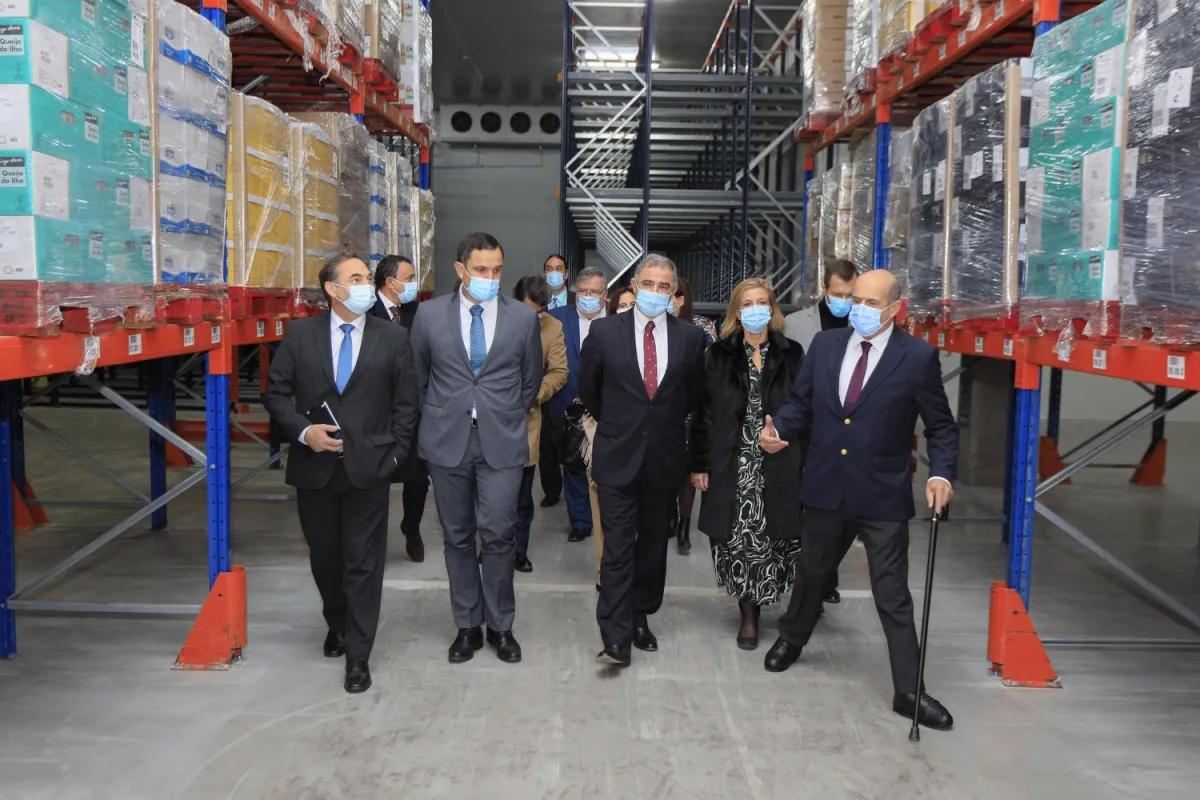 LactAçores inaugurates the first stage of the renovation of the logistic and refrigerated distribution warehouse in Vila Franca de Xira