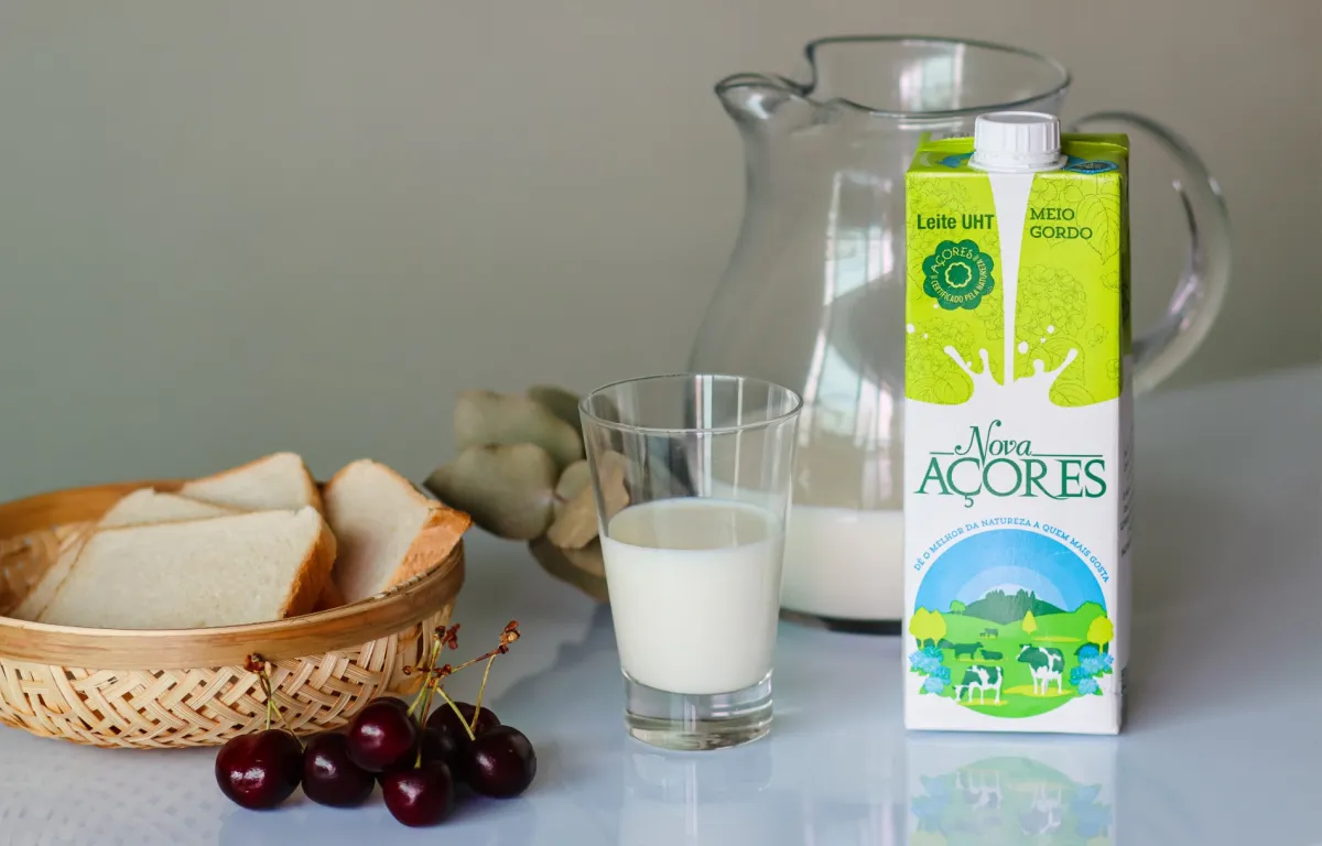 LactAçores presents New Image of the UHT Whole Milk Nova Açores